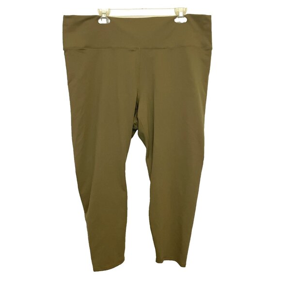 Fabletics Boost PowerHold Womens High-Waisted 7/8 Athletic Leggings Green XXL - Picture 4 of 8